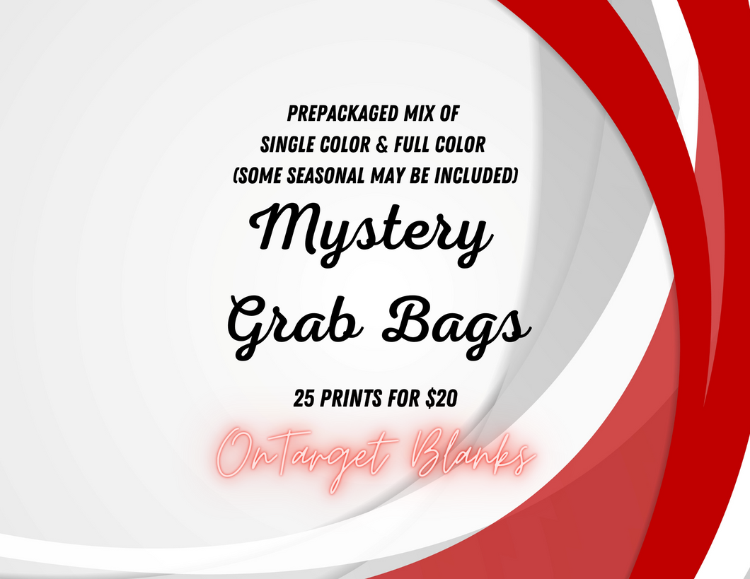 Screen Print Mystery Bags (25 Prints)