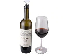 Load image into Gallery viewer, Sublimation Wine Glass Charm

