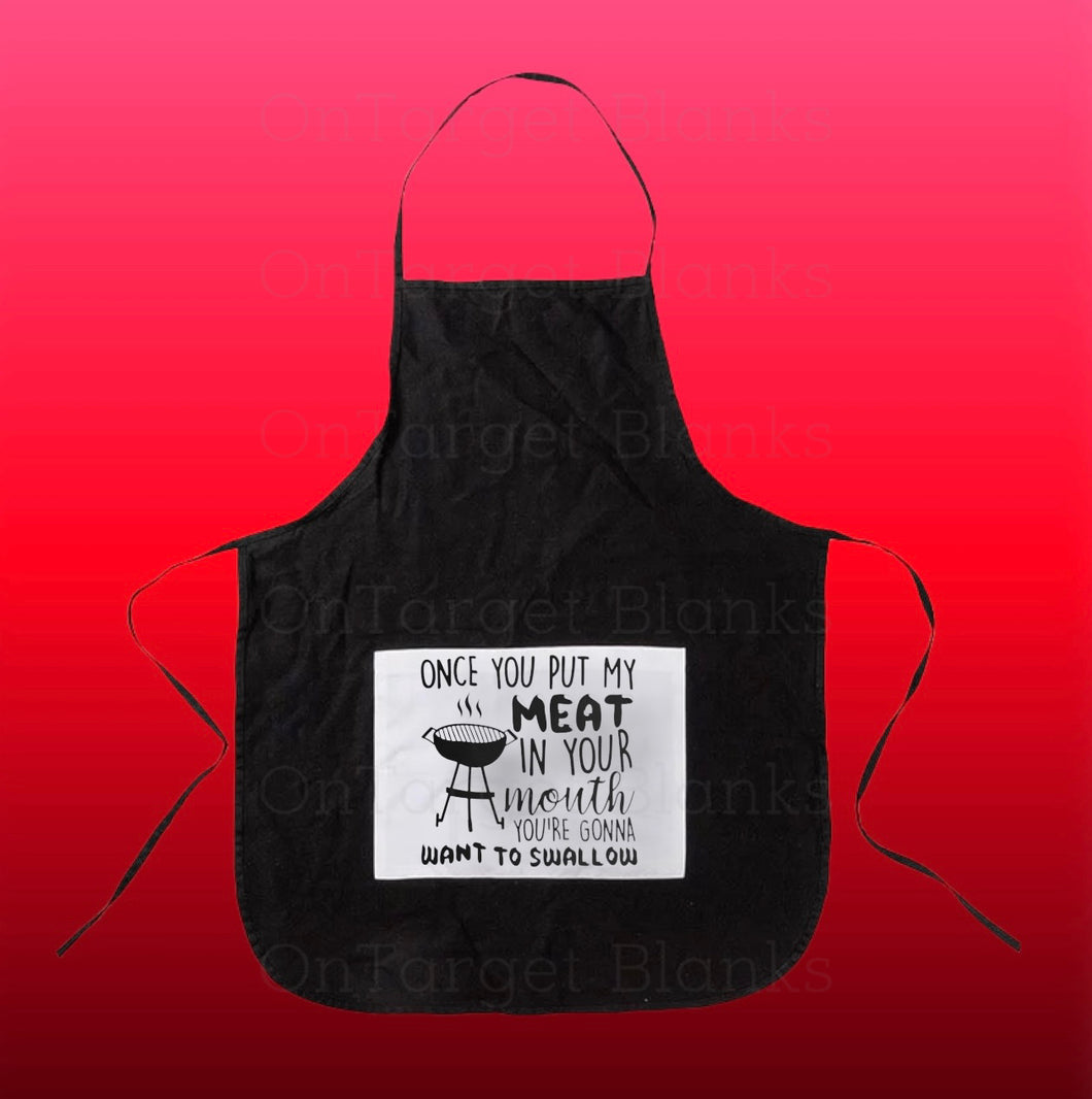 Apron With Pocket For Sublimation