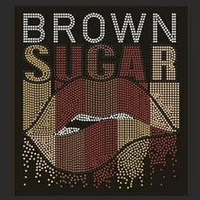 Load image into Gallery viewer, Brown Sugar Rhinestone Transfer
