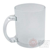 Load image into Gallery viewer, 10 oz Sublimation Frosted Glass Mug
