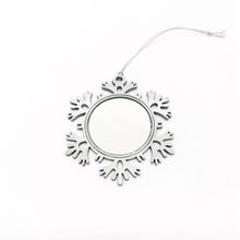 Load image into Gallery viewer, Metal Snowflake Ornament
